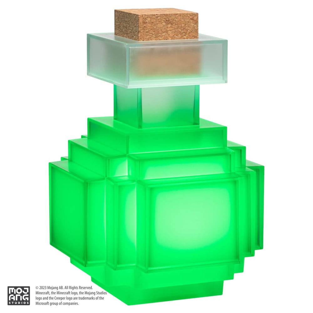 Minecraft Replica Illuminating Potion Bottle, 16 cm
