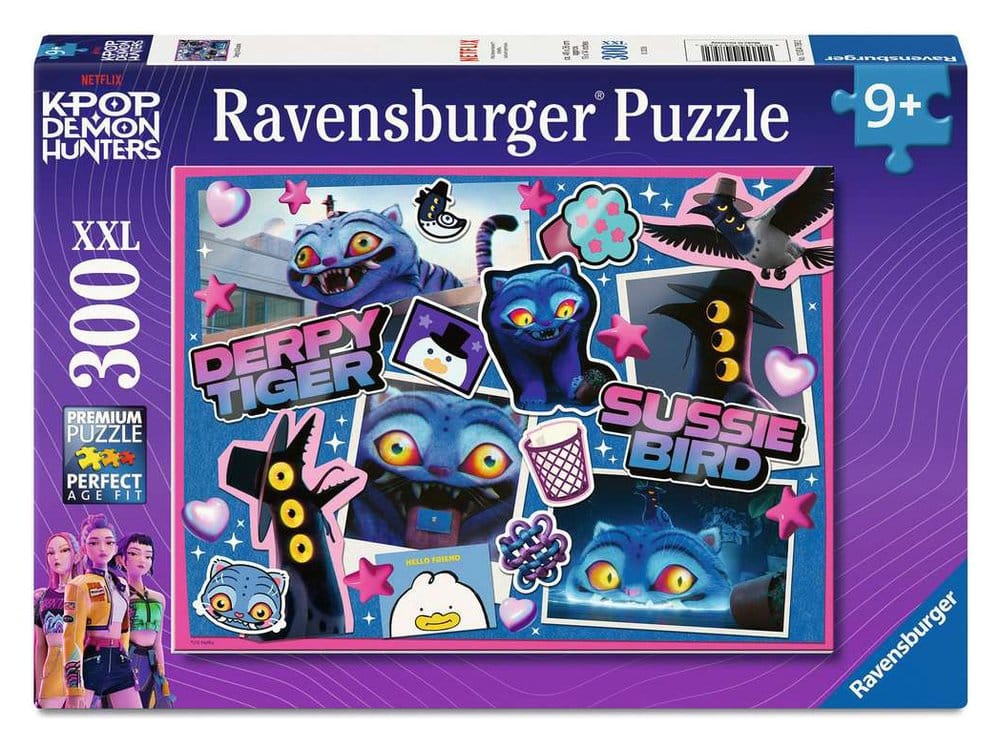 KPop Demon Hunters Kinderpuzzle Derpy & Sussie (300 Teile XXL)
