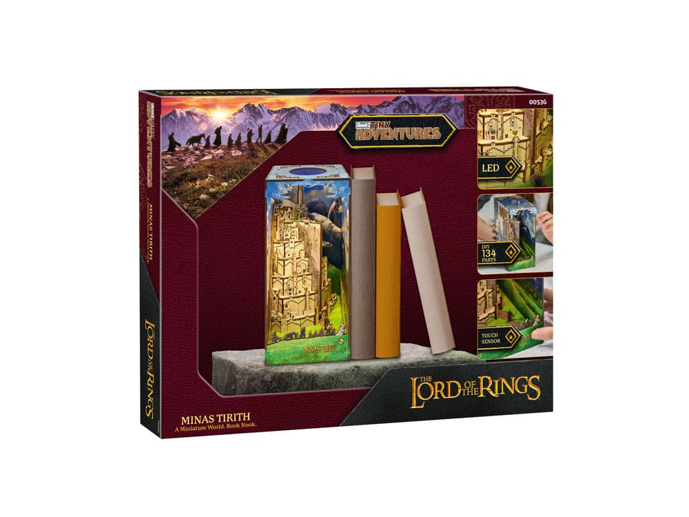 The Lord of the Rings Tiny Adventures Book Nook Mini Diorama Minas Tirith 23 cm