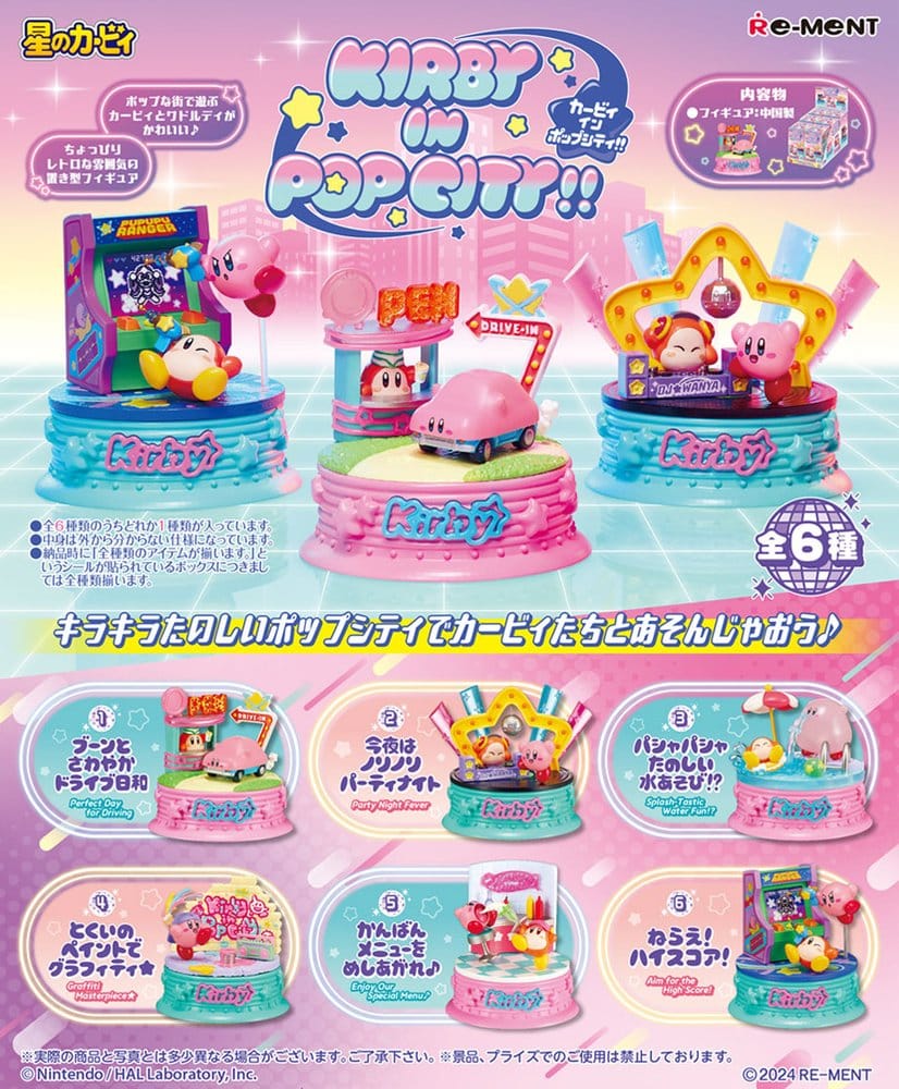 Kirby Minifiguren Kirby in Pop City