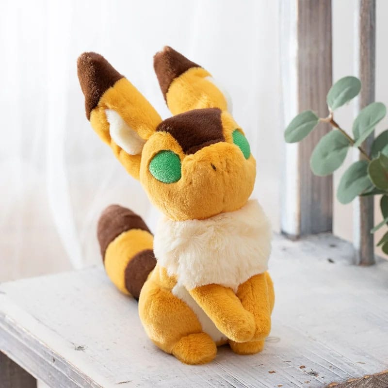 Castle in the Sky Otedama Plush Toy Fox Squirrel 19 cm