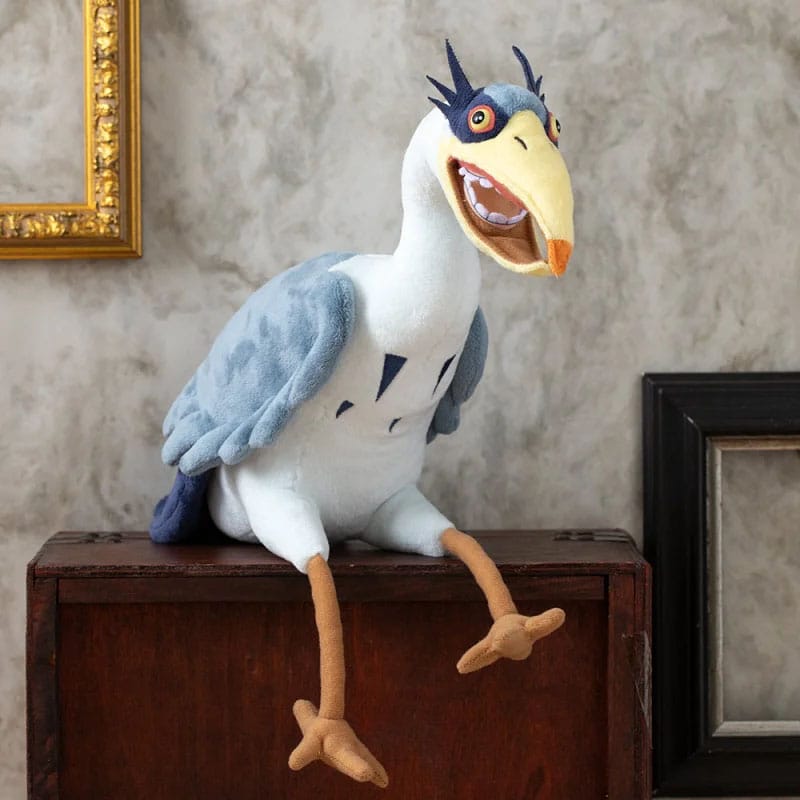 The Boy and the Heron Plush Toy: Grey Heron, 21 cm
