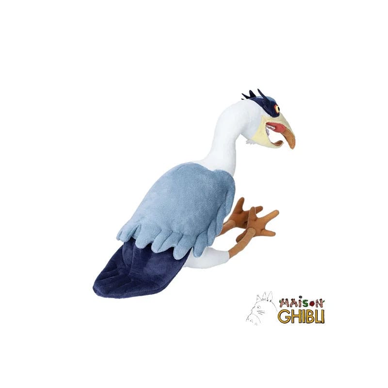 The Boy and the Heron Plush Toy: Grey Heron, 21 cm