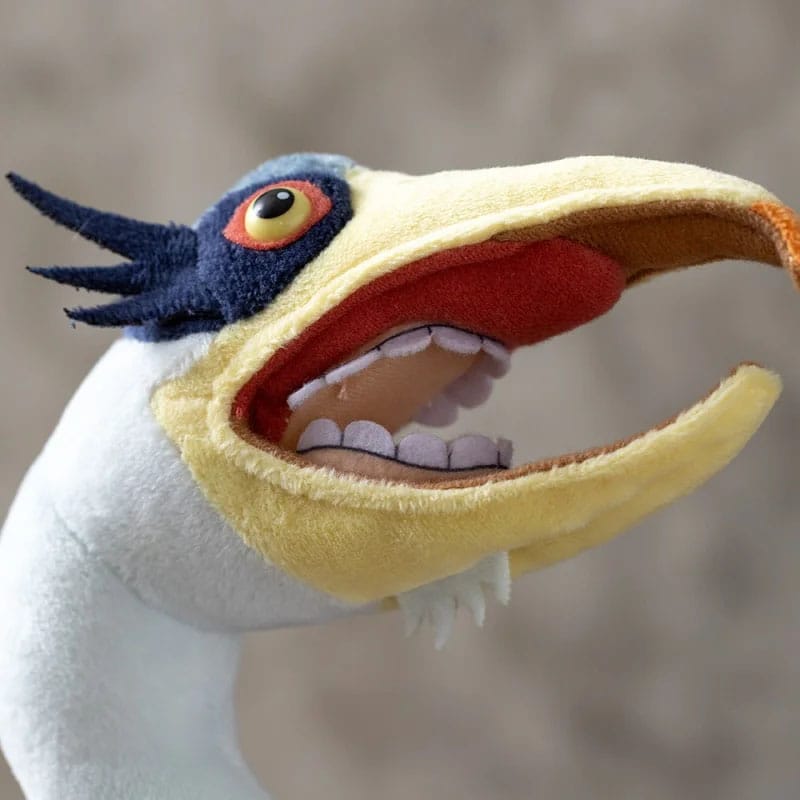 The Boy and the Heron Plush Toy: Grey Heron, 21 cm