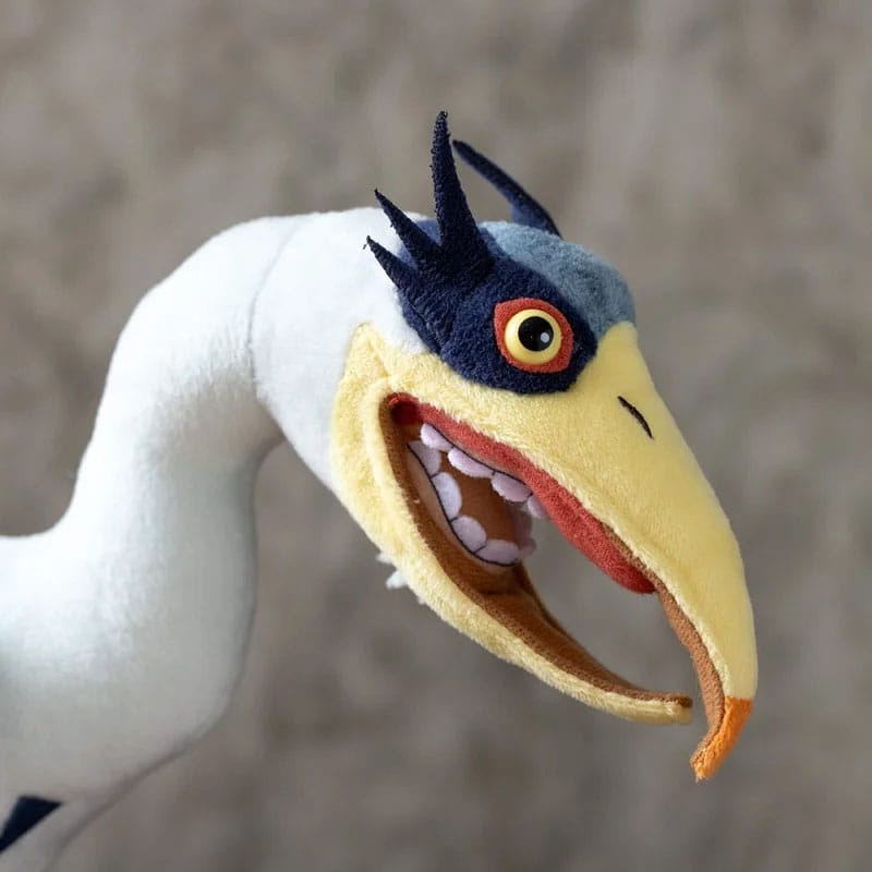 The Boy and the Heron Plush Toy: Grey Heron, 21 cm