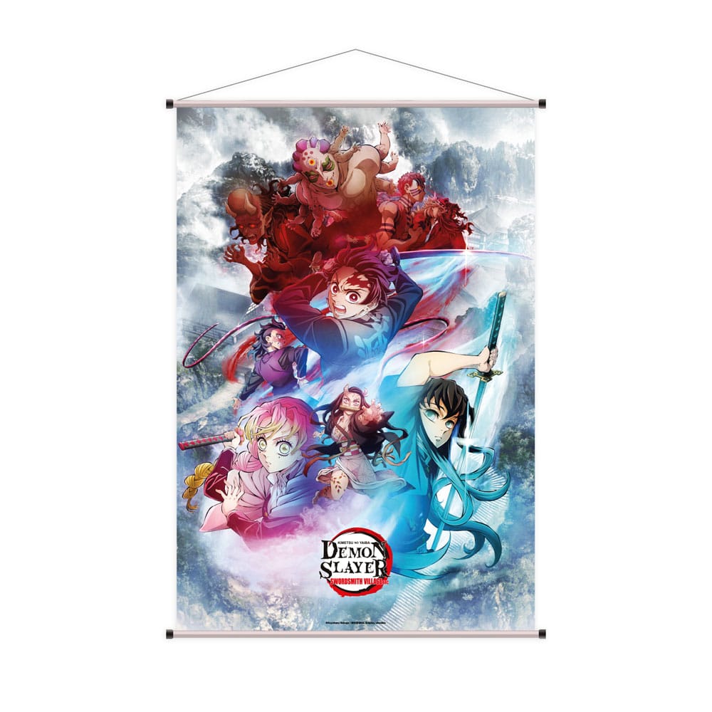 Demon Slayer Wall Mural: Swordsmith Village Arc Ver. A 60 x 90 cm