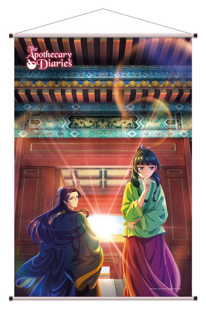 Die Tagebücher der Apothekerin – Wandrolle 01 Maomao & Jinshi (60 × 90 cm)
