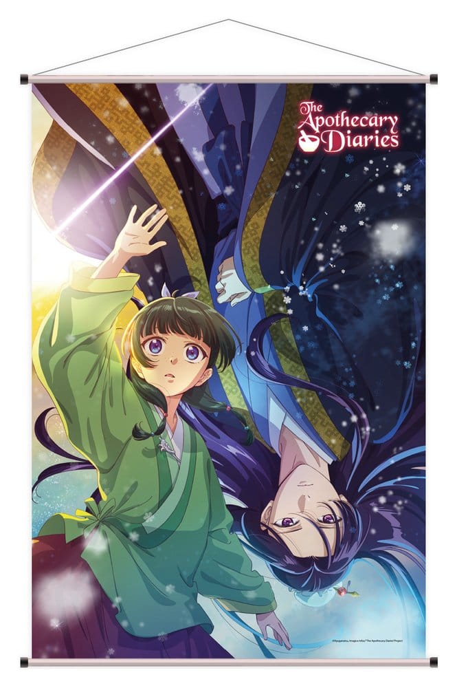 Die Tagebücher der Apothekerin – Wandrolle 03 Maomao & Jinshi (60 × 90 cm)