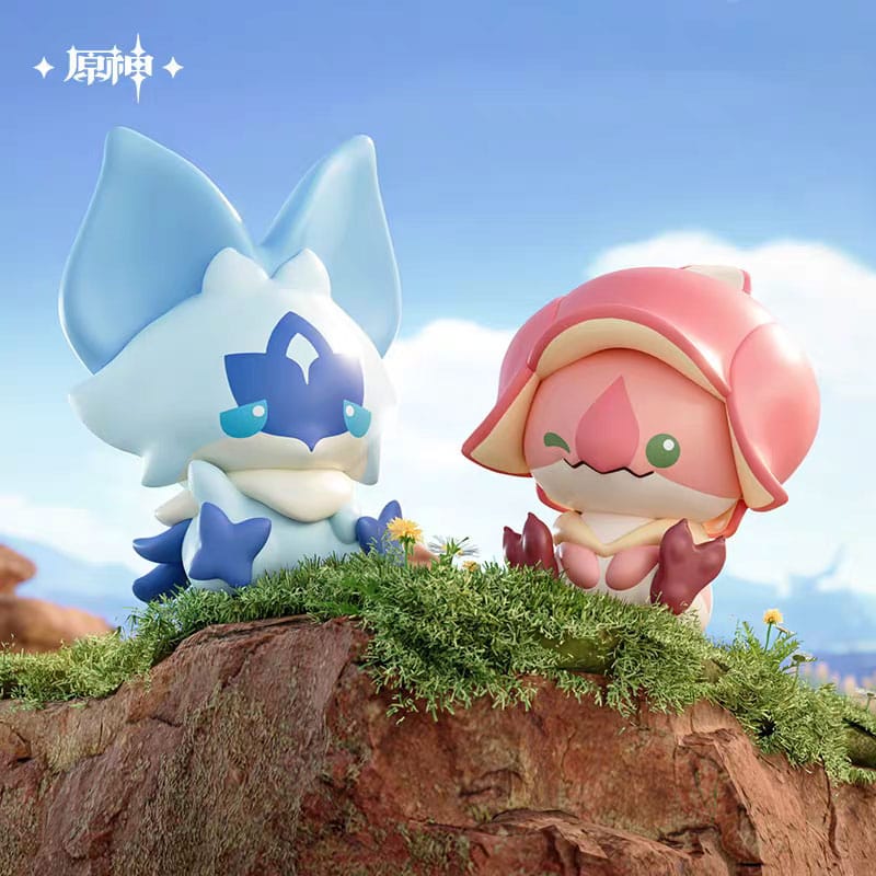 Genshin Impact Natlan Saurian Series Minifiguren 4 cm Blind Box