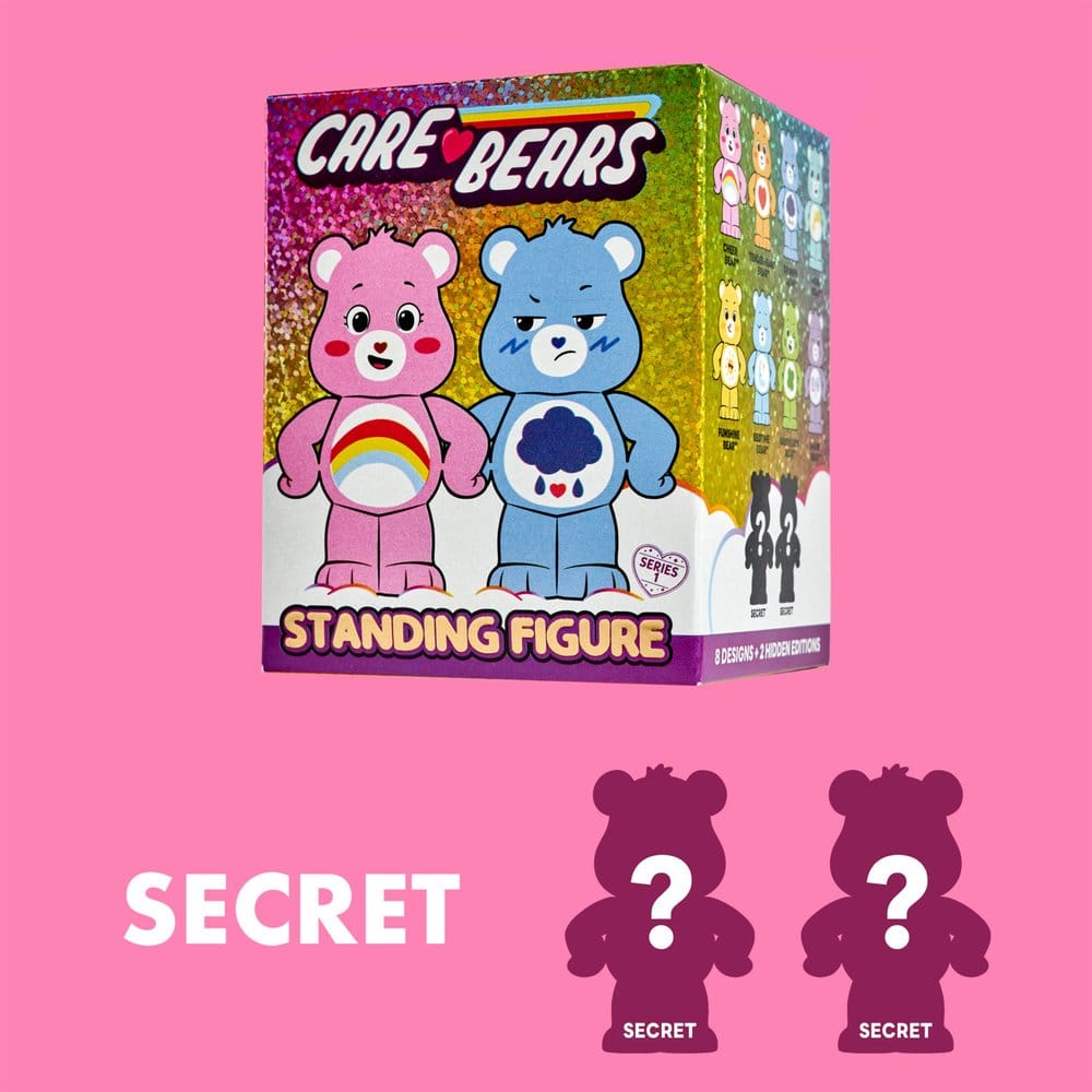 The Care Bears "Unlock the Magic" Flocked Figure, 8 cm (Blind Box)