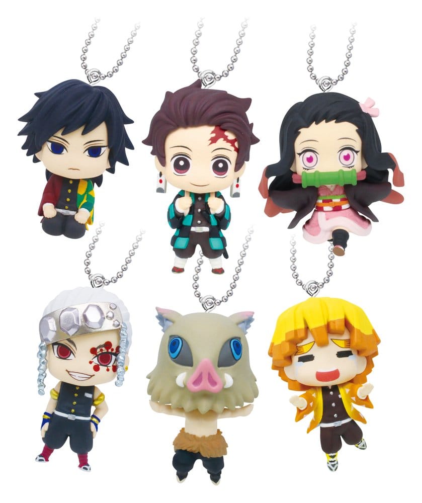 Demon Slayer: Kimetsu no Yaiba Swing Danglers Schlüsselanhänger 3 cm Mystery Capsule