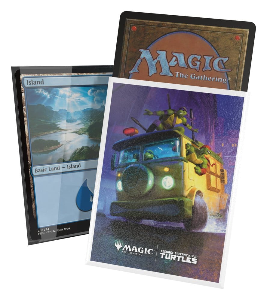 Ultimate Guard Art Sleeves Magic: The Gathering | Teenage Mutant Ninja Turtles - Pizza Box