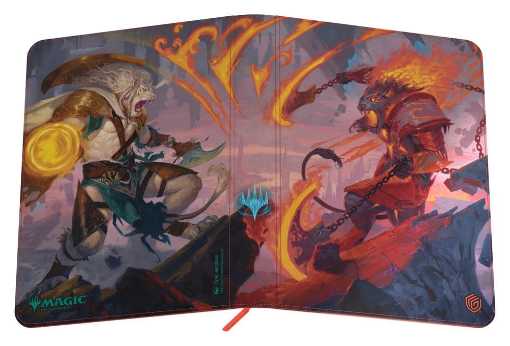 Ultimate Guard Zipfolio 360 Xenoskin Magic: The Gathering "Reality Fracture" - Ajani Resolute / Ajani Unrelenting