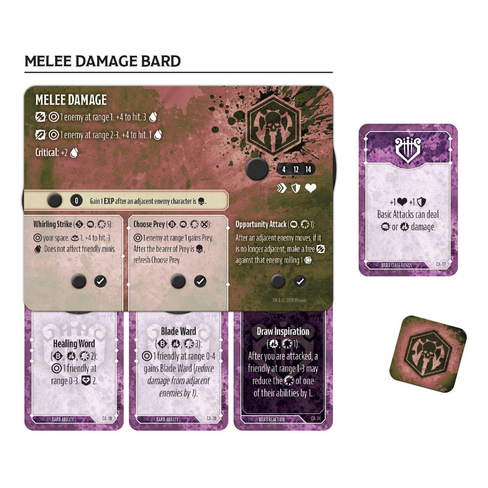 Dungeons & Dragons Spiel-Erweiterung Onslaught Custom Character Kit Expansion (EN)