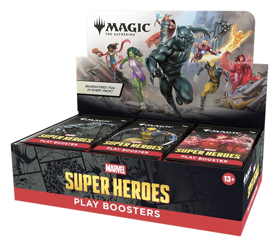 Magic the Gathering Marvel Super Heroes Play Booster-Display (30) (EN)