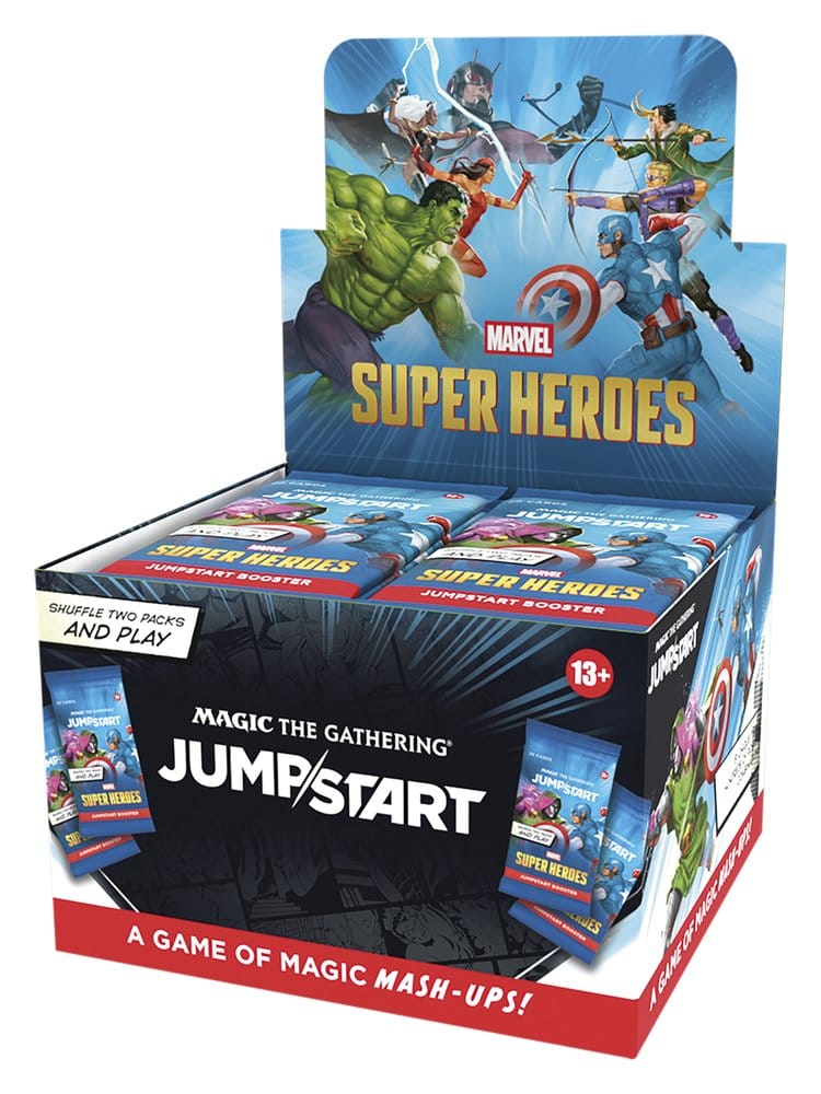 Magic the Gathering Marvel Super Heroes Jumpstart Booster-Display (24) (EN)