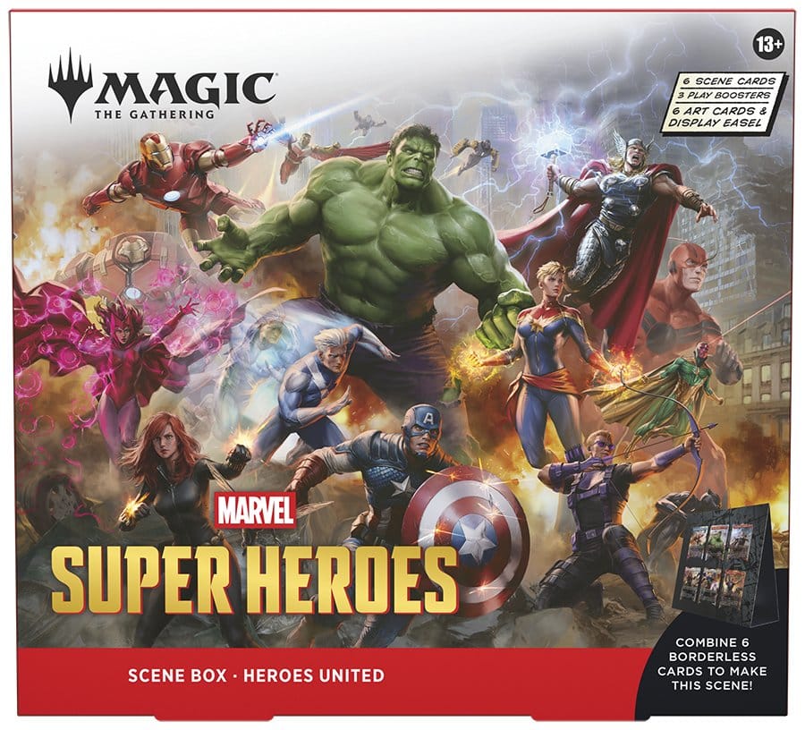 Magic the Gathering Marvel Super Heroes Szenenbox (EN)