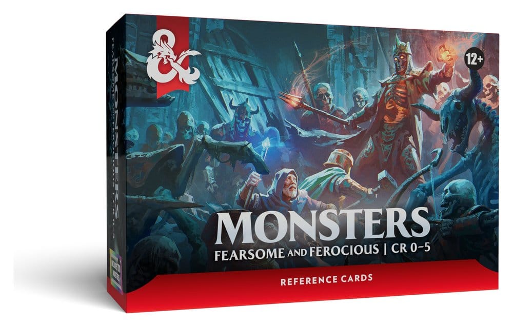 Dungeons & Dragons RPG Referenzkarten: Monster (Furchterregend und Wild) (EN)