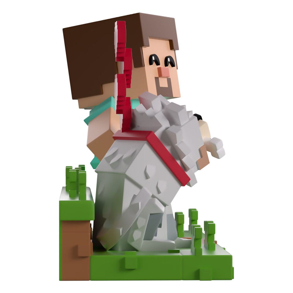 Minecraft Vinyl Figure: Taming a Wolf, 10 cm