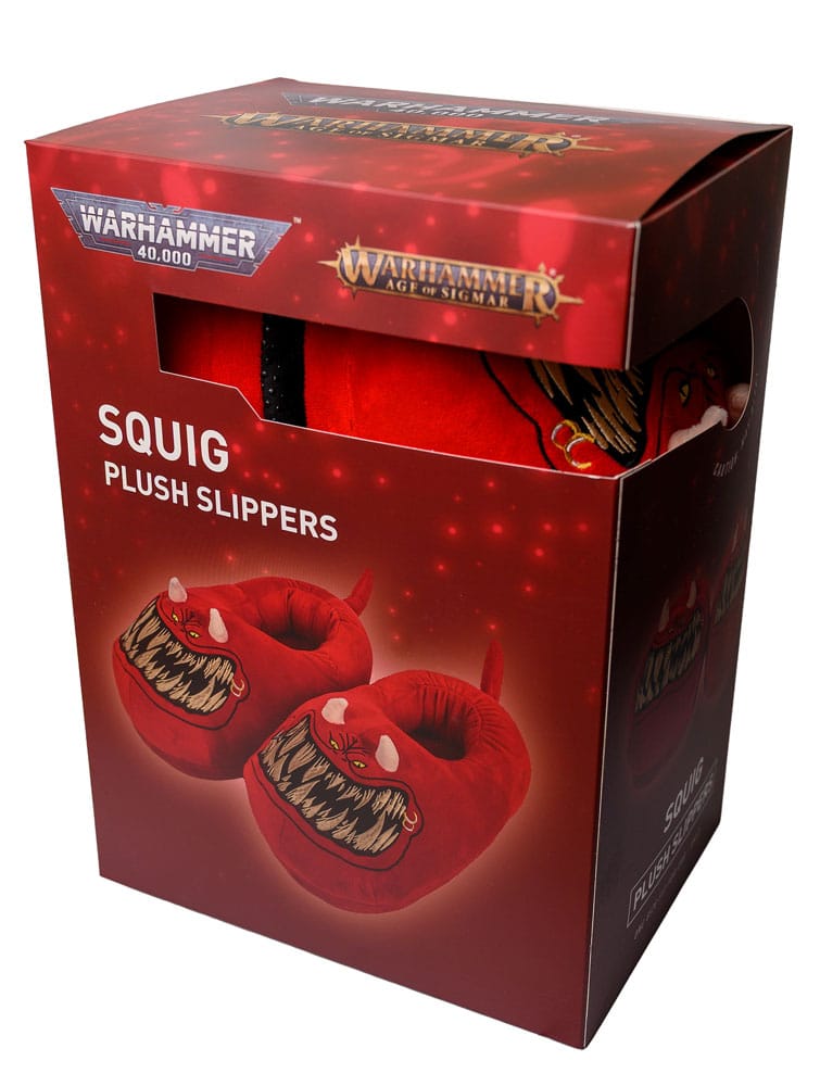 Warhammer 40,000 Hausschuhe Red Squig Slippers (One Size)