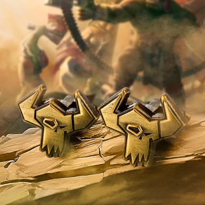 Warhammer 40,000 Manschettenknöpfe Orks