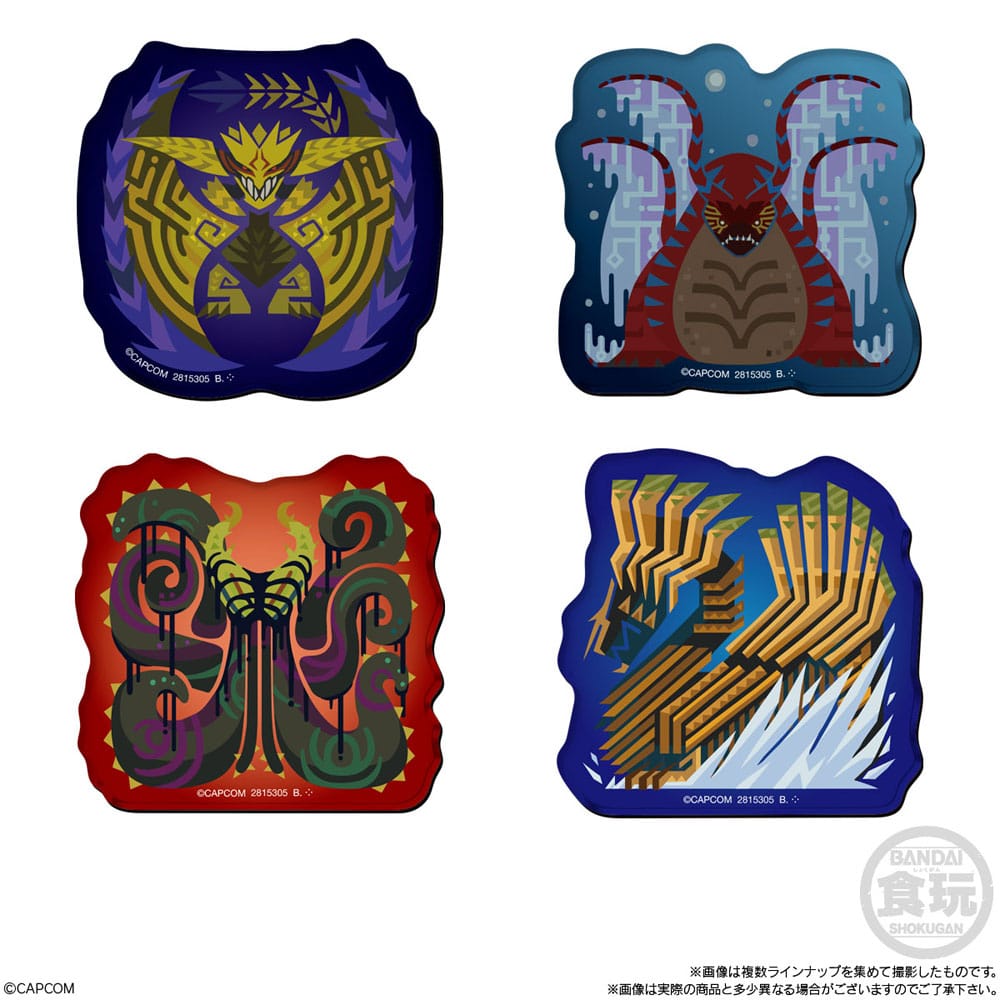 Monster Hunter Wilds Magnet 5 cm Chara Magnet Blind Bag