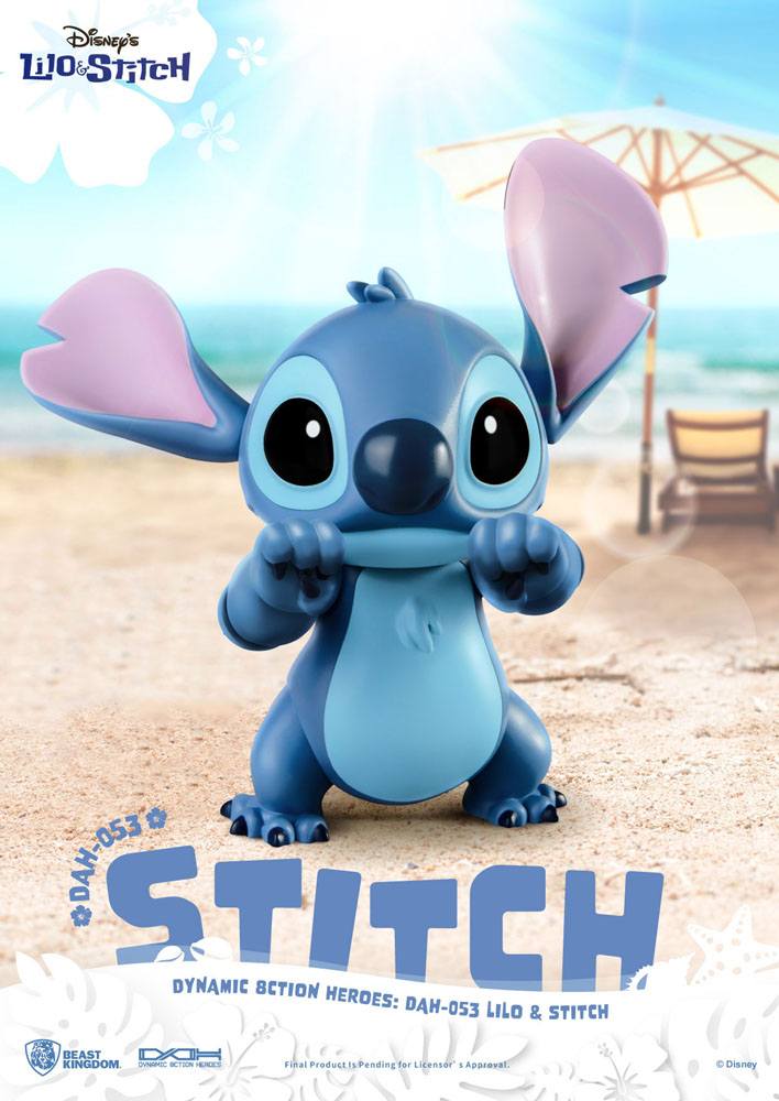 Lilo & Stitch D-Stage PVC Diorama Stitch Racing Car Closed Box Version 15 cm