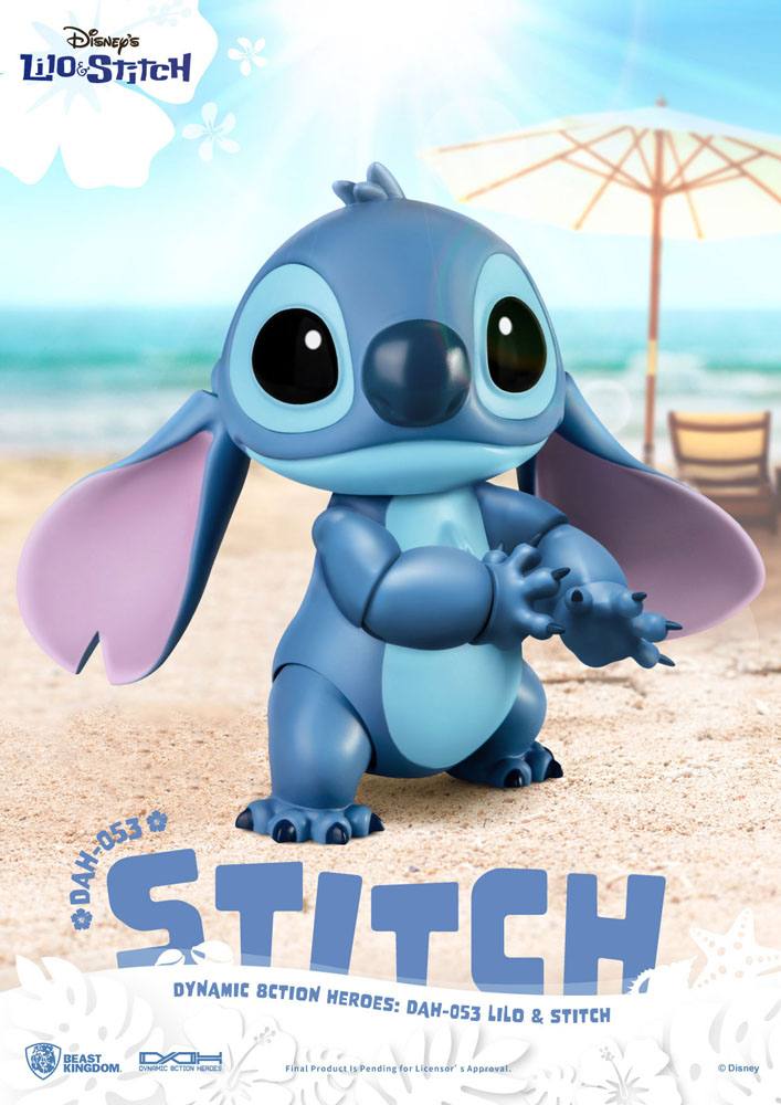 Lilo & Stitch D-Stage PVC Diorama Stitch Racing Car Closed Box Version 15 cm