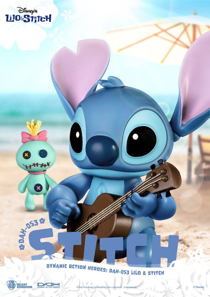 Lilo & Stitch D-Stage PVC Diorama Stitch Racing Car Closed Box Version 15 cm