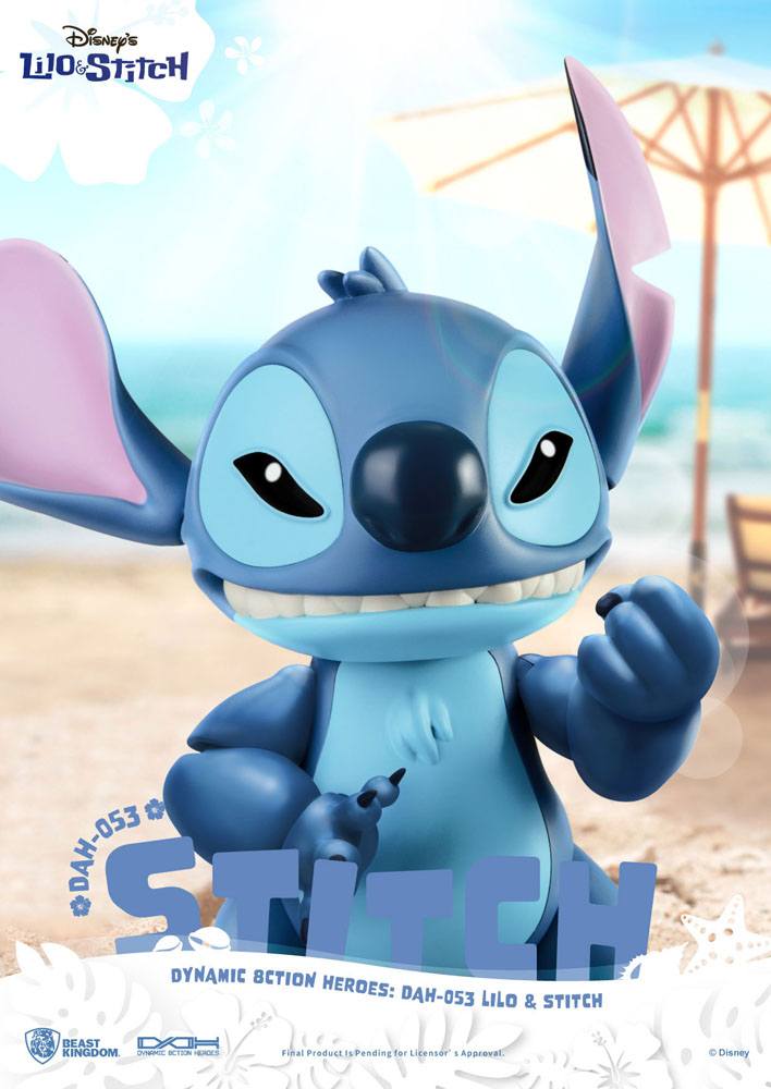 Lilo & Stitch D-Stage PVC Diorama Stitch Racing Car Closed Box Version 15 cm
