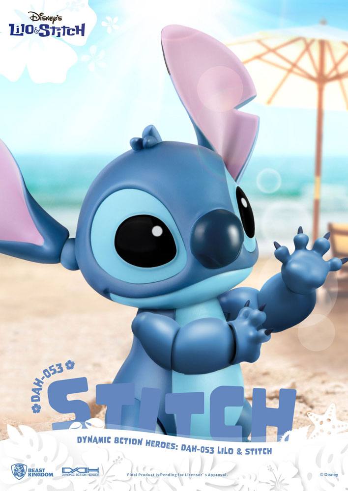 Lilo & Stitch D-Stage PVC Diorama Stitch Racing Car Closed Box Version 15 cm
