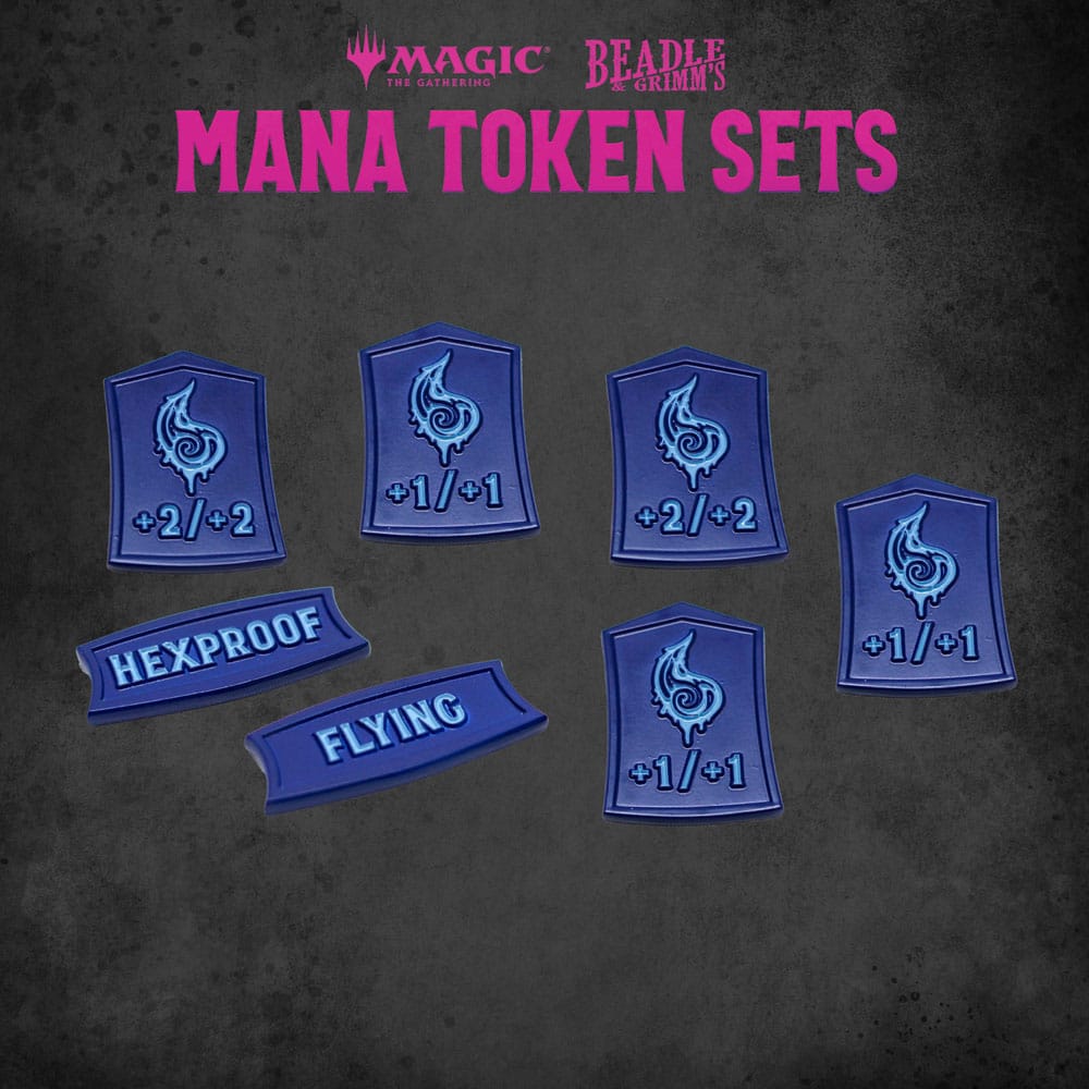 Magic the Gathering Dice and Token Pack Blue Mana (EN)