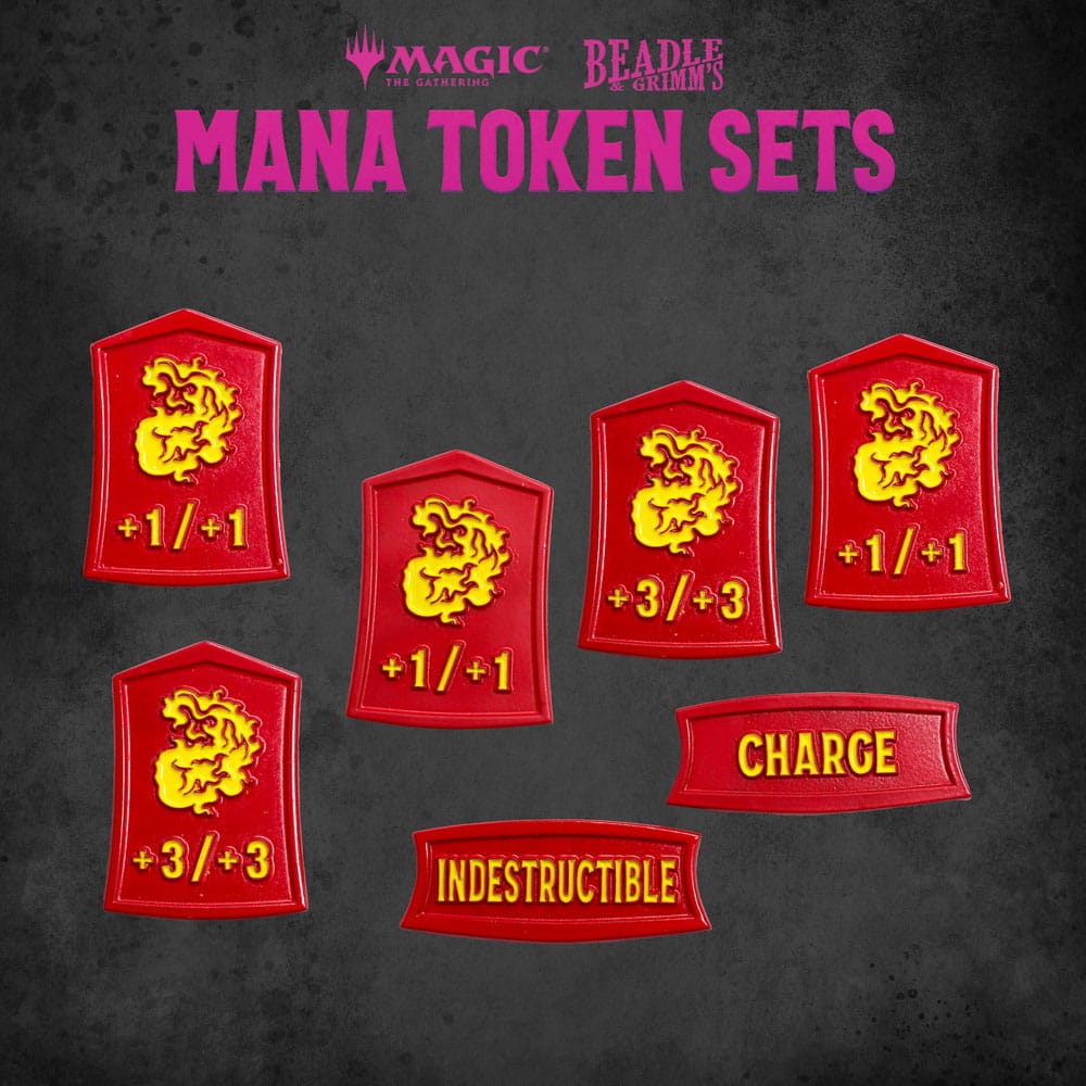 Magic the Gathering Dice and Token Pack Red Mana (EN)