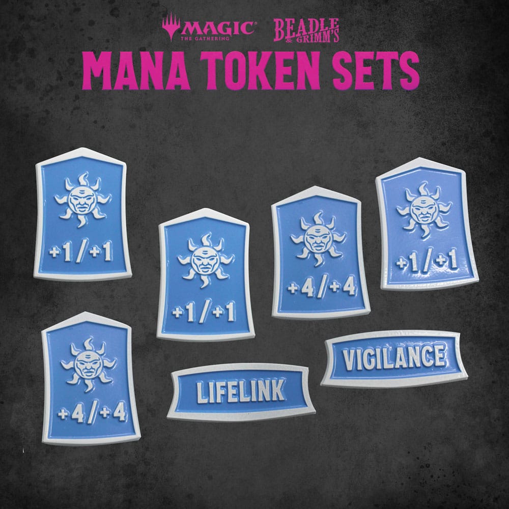 Magic the Gathering Dice and Token Pack White Mana (EN)