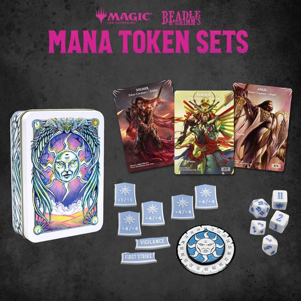 Magic the Gathering Dice and Token Pack White Mana (EN)