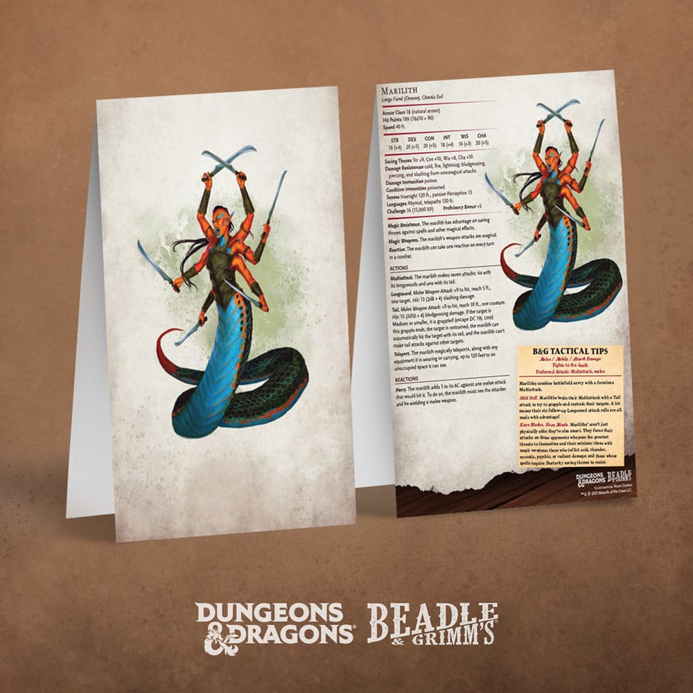 Dungeons & Dragons RPG Begegnungskarten Challenge Rating 7+: Pack 2 (EN)