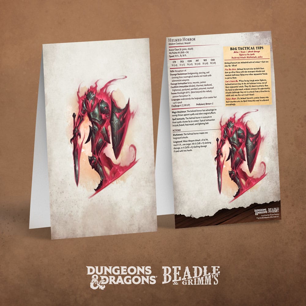 Dungeons & Dragons RPG Encounter Cards Challenge Rating 0-6: Pack 2 (EN)