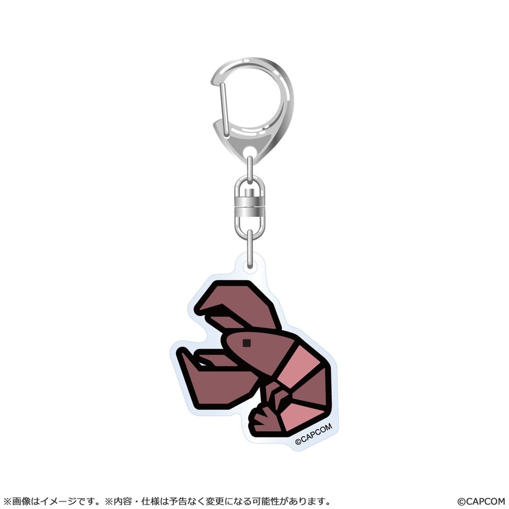Monster Hunter Wilds Acryl Keychain Item Icon 6 cm