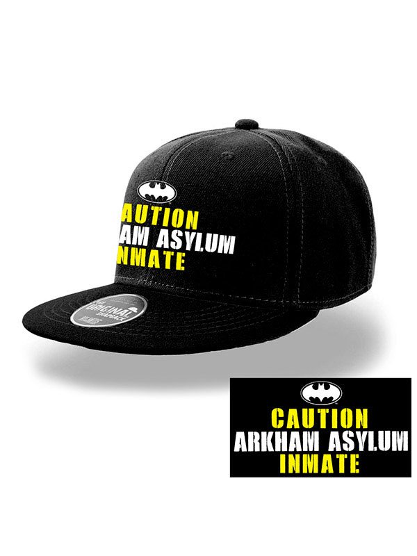 Batman Snapback Cap Arkham Inmate