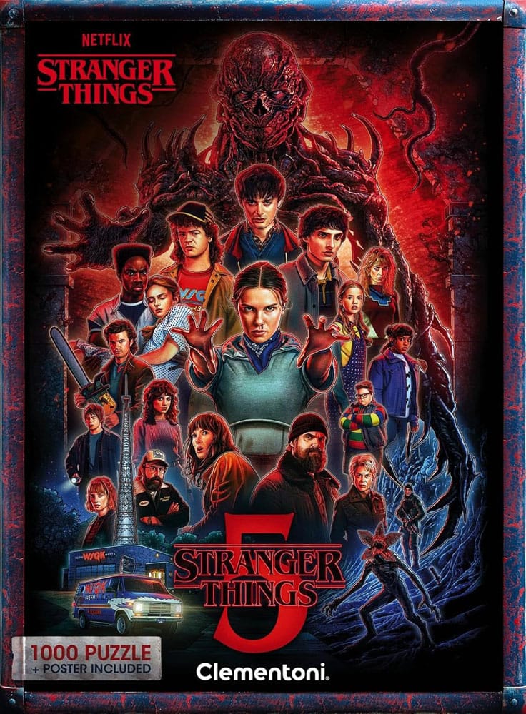 Stranger Things Jigsaw Puzzle Season 5 (1.000 pieces)