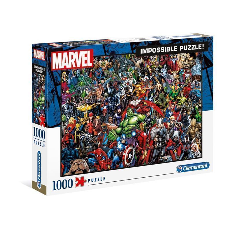Marvel 80th Anniversary Impossible Puzzle Characters (1.000 Teile)