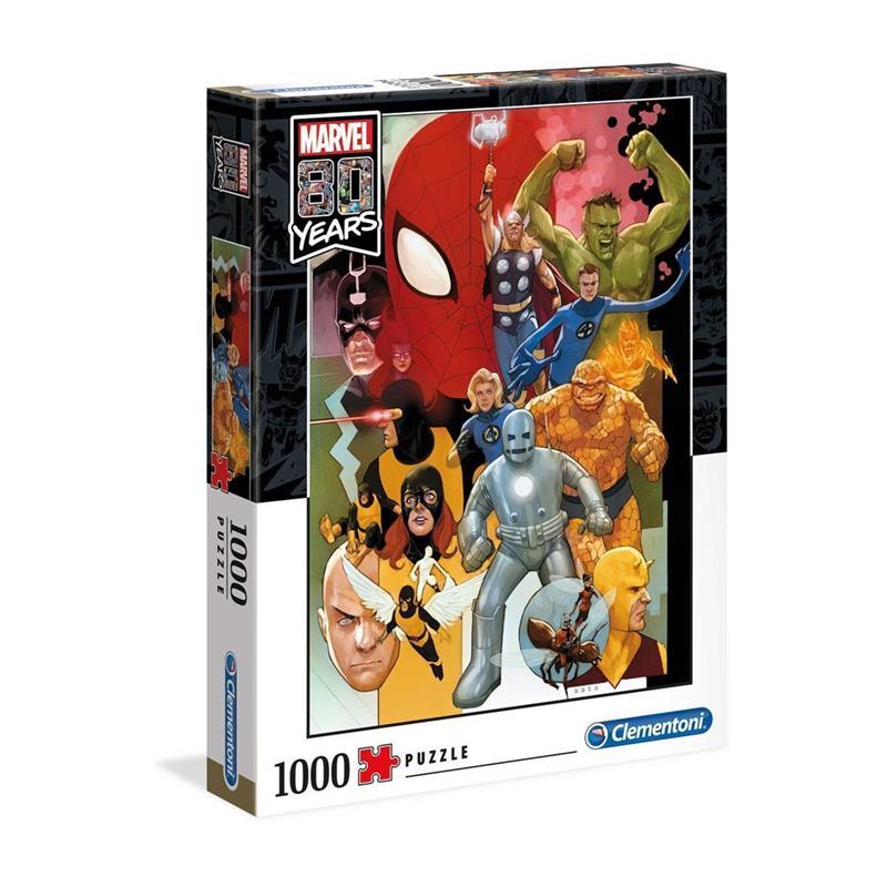 Marvel 80th Anniversary Puzzle Characters (1.000 Teile)