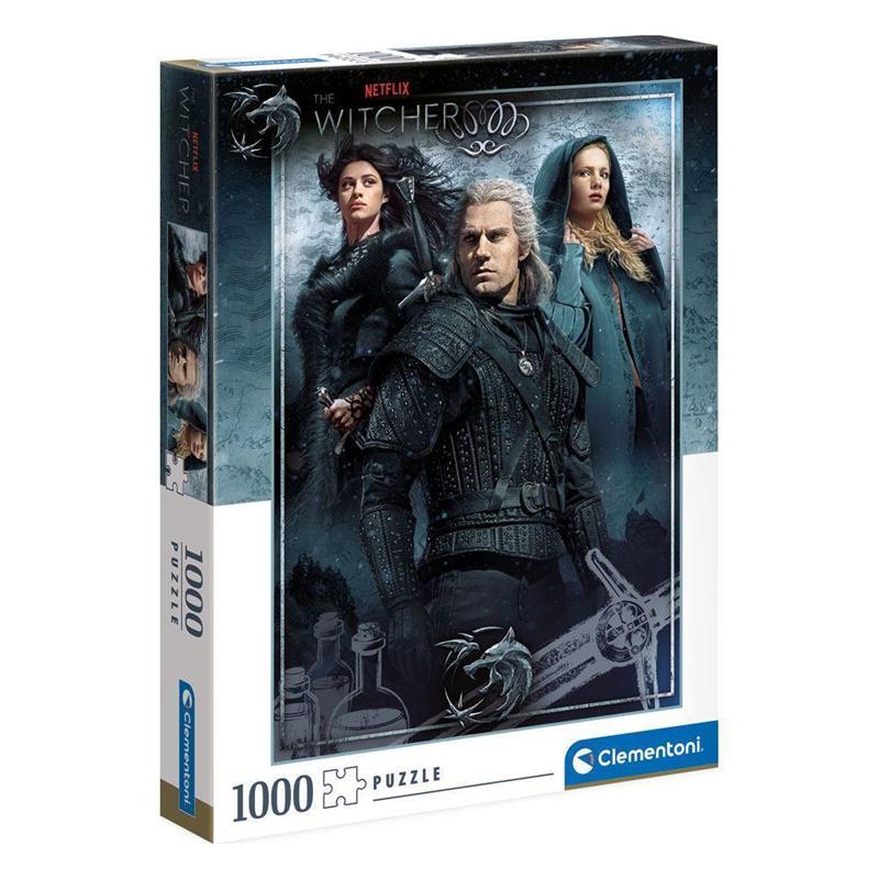 The Witcher Jigsaw Puzzle Ciri, Yennefer & Geralt (1.000 pieces)