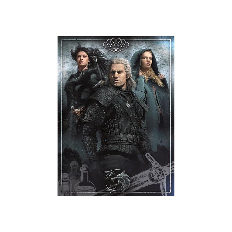 The Witcher Jigsaw Puzzle Ciri, Yennefer & Geralt (1.000 pieces)