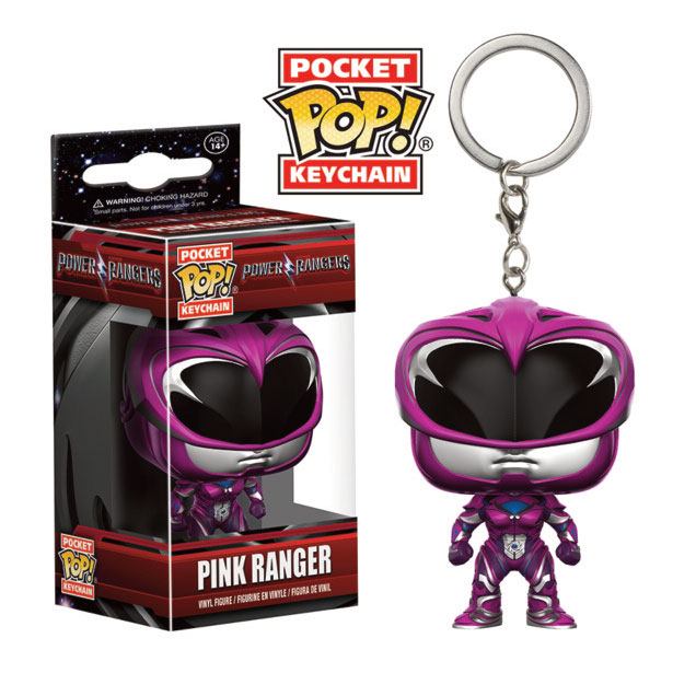 Power Rangers Pocket POP! Vinyl Schlüsselanhänger Pink Ranger 4 cm
