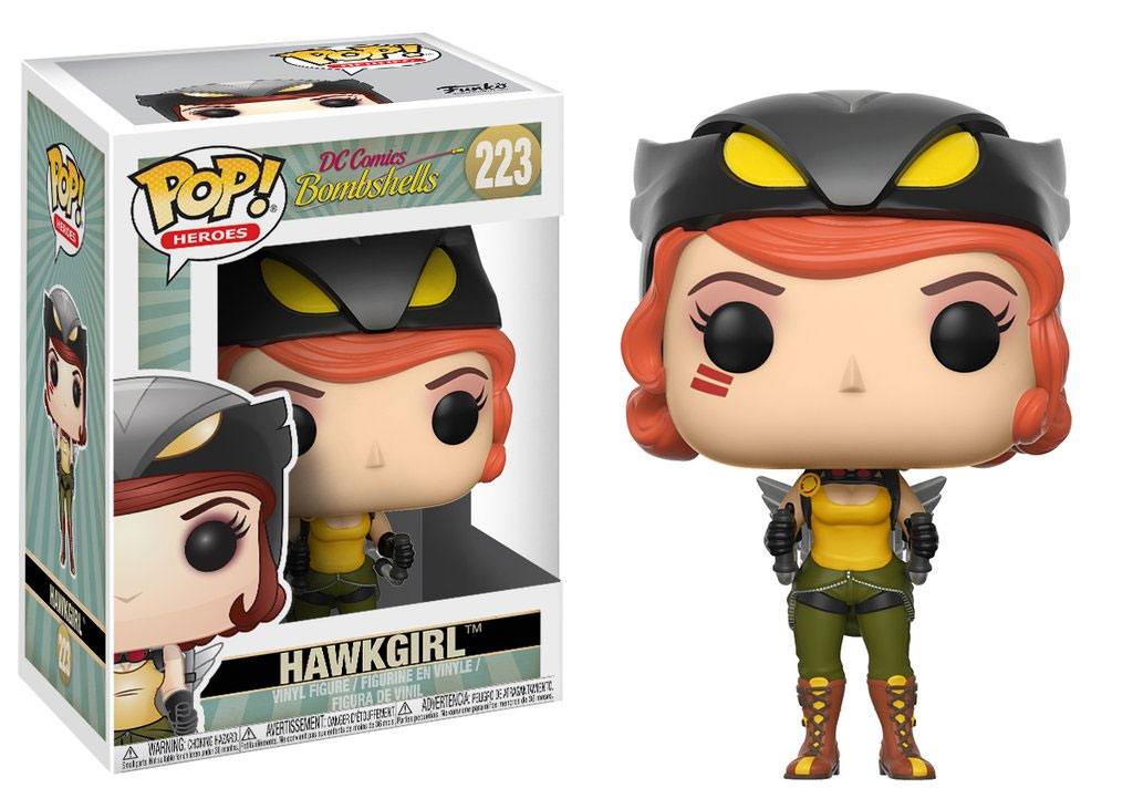 DC Comics Bombshells POP! Heroes Vinyl Figur Hawkgirl 9 cm