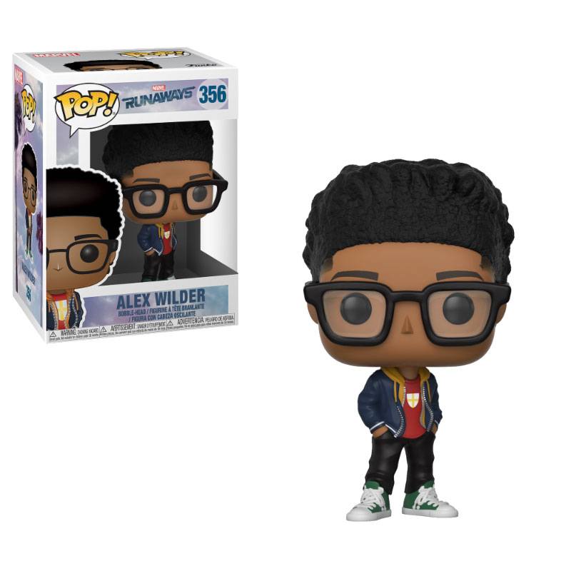 Marvel's Runaways POP! TV Vinyl Wackelkopf-Figur Alex 9 cm
