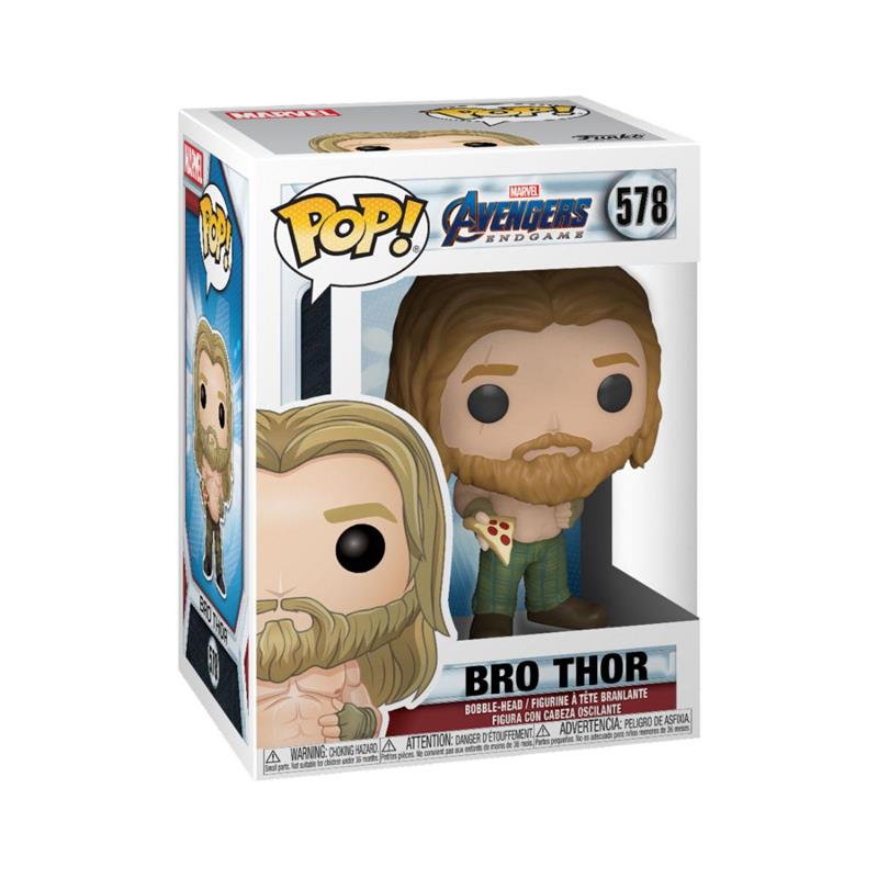 Avengers: Endgame POP! Movies Vinyl Figure Thor w/Pizza 9 cm