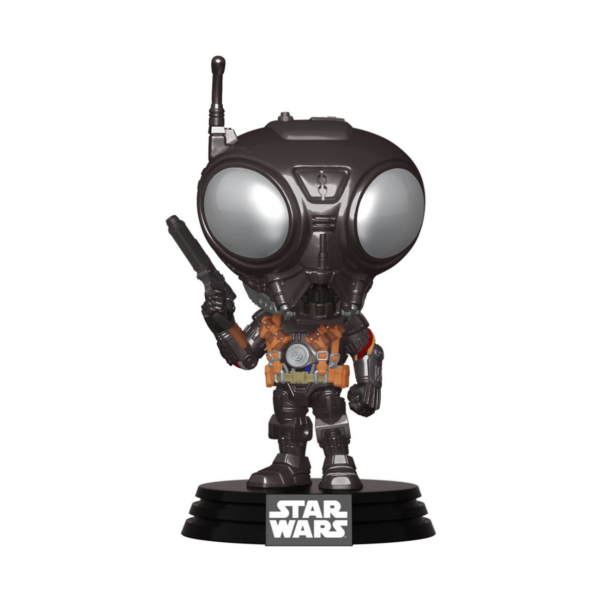 Star Wars The Mandalorian POP! TV Vinyl Figur Q9-Zero 9 cm