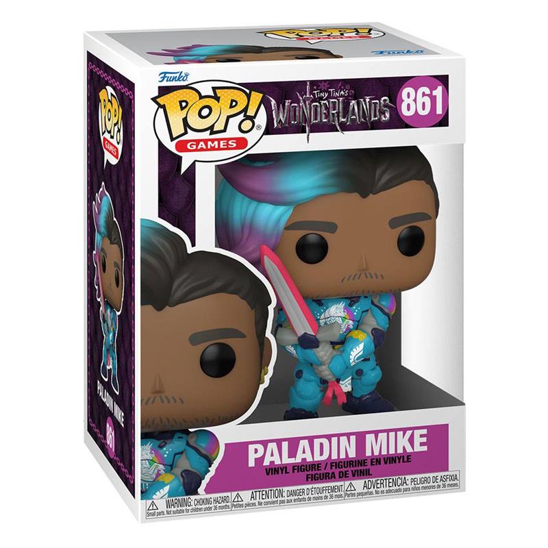 Tiny Tina's Wonderland POP! Games Vinyl Figur Paladin Mike 9 cm